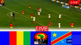 🔴Live Match Guinea vs Congo  LIVE STREAM  African Cup of Nations [upl. by Sprung]