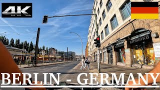 4K Berlin Cycling  Last hot day in Berlin  Friedrichshain and Kreuzberg [upl. by Gretel]