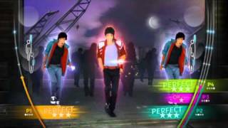 Michael Jackson The Experience  Wii  Beat It Gameplay Reveal North America [upl. by Anaidiriv33]