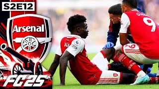 Not another SERIOUS INJURY  FC 25 Arsenal Career Mode S2E12 [upl. by Landsman]