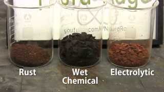 Make Iron Oxide for Thermite [upl. by Odlamur]