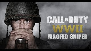 CALL to DUTY WWII MAGFED PAINTBALL SNIPER [upl. by Ronnoc375]