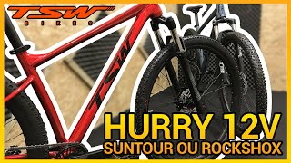 Analise TSW Hurry 20212022 12 velocidades Suntour X Rockshox [upl. by Annehs]