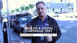 Analog and Digital TwoWay Radio Coverage Test in Hollywood CA [upl. by Mirak370]