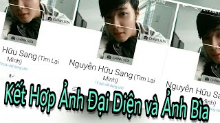 Hướng dẫn tạo ảnh bìa trùng với ảnh đại diện facebook [upl. by Ynehteb]