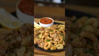 How to make Crispy Calamari amp Marinara Sauce [upl. by Jaehne]