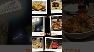 biergarten part2 food restaurant banglore banglorediaries banglorefoodies yummy delicious [upl. by Eldnar]