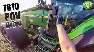 John Deere 7810  6m Gregoire Besson  Hard Work Sound [upl. by Malan10]