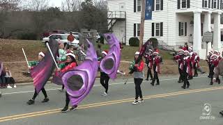 Seaforth High School Marching Band at the 2022 Pittsboro Christmas Parade 12112022 [upl. by Teriann]