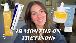 18 MONTH TRETINOIN CHECK IN  Did tretinoin change my skin type  Rudi Berry [upl. by Audrit10]