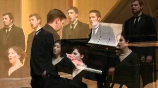 CWU Chamber ChoirGjeilo quotUbi Caritasquot with piano improv [upl. by Graig]