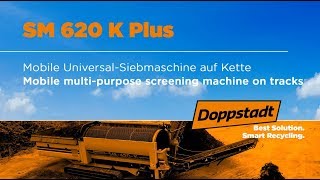 Doppstadt SM 620 K Plus  Anwendungen Erde  Hackschnitzel  Kompost [upl. by Minne]