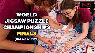 The epic finals of the World Jigsaw Puzzle Championships [upl. by Idnyc4]