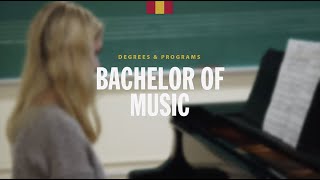 Degrees Bachelor of Music [upl. by Gardia905]