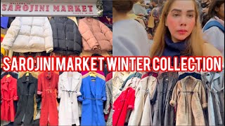 Sarojini Nagar Market New Delhi Latest Winter Collection 2024 Jackets Price starting300₹😱 [upl. by Niltiac]