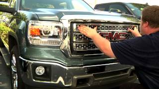 CCI Grille Overlay Upgrades 2014 GMC Sierra [upl. by Semreh]