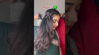 Stop doing this mistake ❌ try this instead ✅ hairhacks hairstyle hairstyletutorial [upl. by Notgnihsaw]