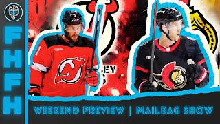 FHFH  FANTASY HOCKEY MAILBAG  WEEKEND BREAKDOWN [upl. by Llertniuq]