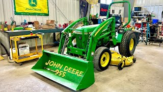 9RX 640 AC diagnostics amp I bought my first John Deere tractor [upl. by Devlen950]