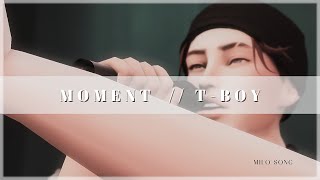 Moment TBOY  Milo Song  mamá adolescente los sims 4 [upl. by Aerdnad]