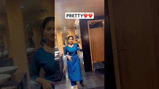 Pretty girl❤️🫶❤️ manisharani youtubeshorts [upl. by Eedya]