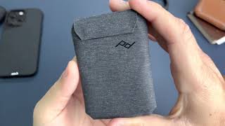 Review  Cartera Peak Design Mobile Wallet Slim MagSafe  Alternativa interesante de gran capacidad [upl. by Riatsila]