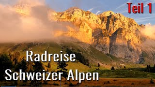 Radreise Schweizer Alpen 1 Schwägalp  Vorder Höhi  entlang der Linth [upl. by Pytlik]