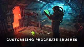 Customizing Procreate Brushes  Nikolai Lockertsen Episode 3 [upl. by Quirita]