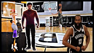 Hooping w SIMU LIU RONNY CHIENG FUNG BROS amp Went to BROOKLYN NETS Gym [upl. by Nelrac]