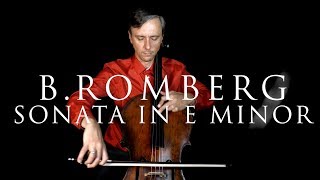 Romberg Sonata E Minor Op 38 No 1  FAST and SLOW tempo  ABRSM Cello Grade 6 [upl. by Lugar]