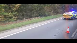 1 November 2024 Stagecoach X3 to Maidstone kent police Car at A breakdown [upl. by Henning71]