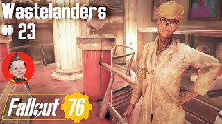 Fallout 76 Wastelanders 23 Trade Secrets PS4 gameplay Episode 151 [upl. by Yrffoeg]