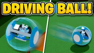 CONTROLLABLE BALL Build Trick  Build A Boat For Treasure [upl. by Leunad]