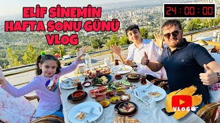 HAFTA SONU 24 SAAT GÜN BOYU VLOG  ELİF SİNEMİN 1 GÜNÜ VLOG [upl. by Junna]