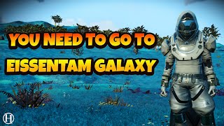 How to Get to Eissentam Galaxy No Mans Sky 2022 [upl. by Allesor]