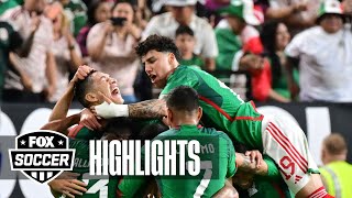 Mexico vs Jamaica Highlights  CONCACAF Gold Cup [upl. by Ekard368]