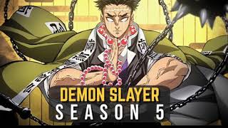 Demon Slayer season 5 Release Netflix [upl. by Anomar]