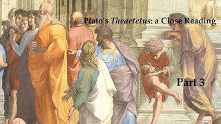 Platos Theaetetus A Close Reading Part 3 [upl. by Cornelle]