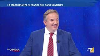 Gianni Alemanno attacca Telese e Aprile a In Onda quotSiamo 4 contro 1quot [upl. by Eecyaj420]