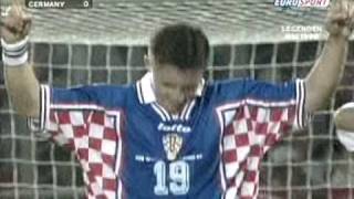 Croatia  Germany WM 1998  Viertelfinale [upl. by Deys]