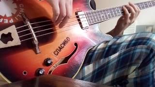 ЮАнтонов  Я Вспоминаю Летящей Походкой  Musima bass cover [upl. by Honeywell206]