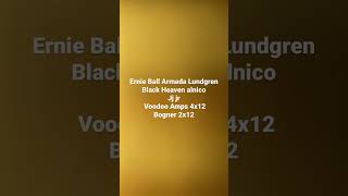 Ernie Ball Armada  Lundgren Black Heaven alnico  JJ jr  Voodoo Amps 4x12  Bogner 2x12 [upl. by Jaymie]