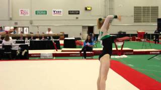 Denelle Pedrick Floor JR Qualification  2013 Canadian Championships [upl. by Mchale109]