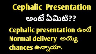 Cephalic presentationDoppler scan in teluguGrowth Scan in teluguCephalic position in telugu [upl. by Ynnol]