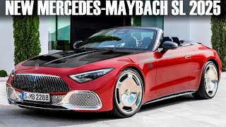 20252026 First Look MercedesMaybach SL  The most luxurious supercar [upl. by Ecirtam]