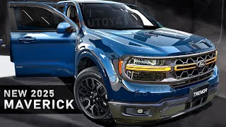 New Ford Maverick 2025 Facelift  FIRST LOOK at Tremor Grid Refresh [upl. by Oicnerual]