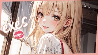 ♪ Nightcore  exes → Tate McRae Lyrics [upl. by Gilliam]