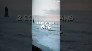 2 Corinthians 614✝️ god motivation jesuschrist nature bibleverse praisethelord jesus bible [upl. by Hootman]