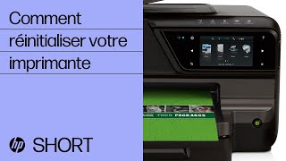 Comment réinitialiser l’imprimante HP  HP Support [upl. by Nwahsud32]