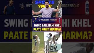 SWING BALL NAHI KHEL PAATE ROHIT SHARMA indvsnz rohitsharma [upl. by Klenk]